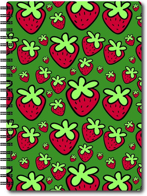 

Nourish A4 Notebook(A4 Size RULED Pages Colourful Graphic Diary, Multicolor)
