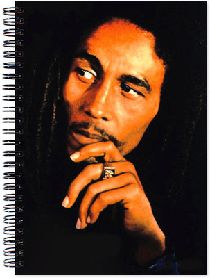 

VenTechno A5 Diary(Bob Marley Wirebound Ruled Paper Sheets Personal and Office Stationary Notebooks Diary, Multicolor)