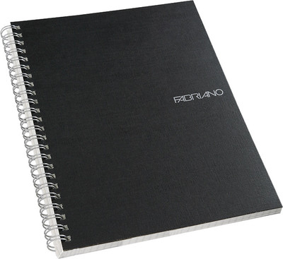 Fabriano Ecoqua A5 Notebook Ruled 140 Pages(Black)