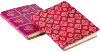 

Craft Play Regular Diary(Leather Emboss, Pink, Pack of 2)