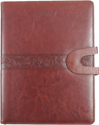 

Gathbandhan Regular Diary(2017, Brown)