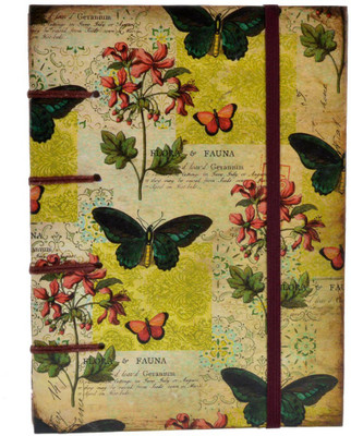 

Craft Play Regular Notebook(Special Binding Fauna Print, Multicolor)