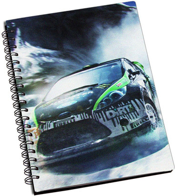 

Rangeele Inkers A5 Notebook(Dirt 3 snow Race, Multicolor)