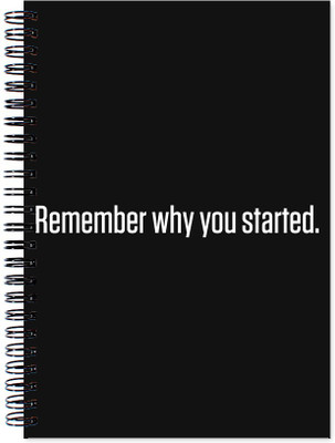 

VenTechno A5 Diary(Inspire / Motivational Covered Wirebound Ruled Paper Sheets Personal and Office Stationary Notebooks Diary, Multicolor)