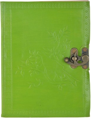 

Hare Krishna A5 Diary(Green Pigeon Leather diary, Green)