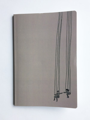 

TheDesignWiz A5 Notebook(Swaying in Love Notebook, Beige)