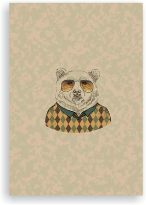 

Goodwork A5 Notebook(Bear dude, Multicolor)