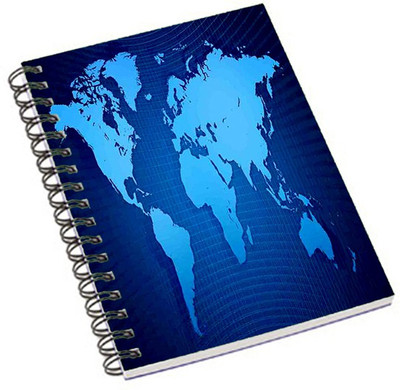 

Shopmania A5 Notebook(Map 4, Multicolor)