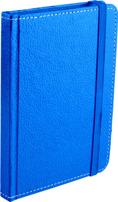 

Eco-Leatherette A6 Diary(Handcrafted Cover Journal, Blue)