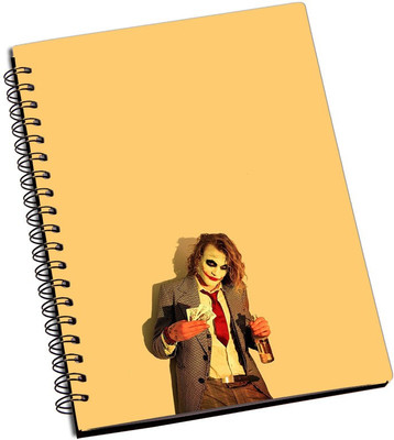 

Rangeele Inkers A5 Notebook(Joker, Multicolor)