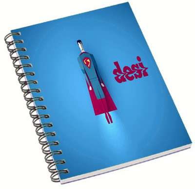 

Shopmania A5 Notebook(DESIGNER NOTEBOOK, Multicolor)
