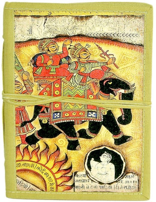 30% OFF on Pinnacle Elephant Phad Painting Bahi Assorted Notebook Unruled 96 Pages(Multicolor)