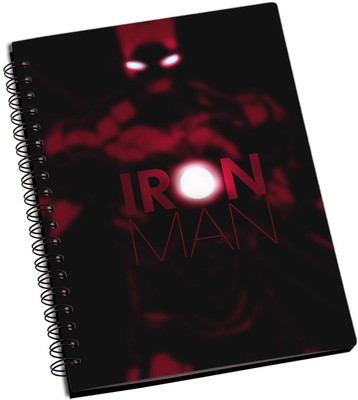 

Rangeele Inkers A5 Notebook(iron Man, Multicolor)