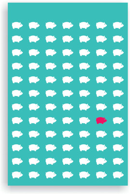 

Goodwork A5 Notebook(Pig design, Multicolor)