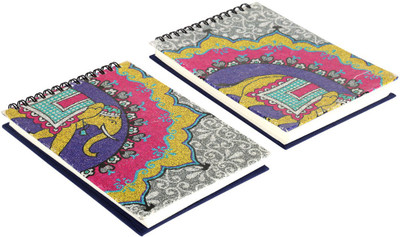 

Rajrang Book-size Diary(Handcrafted Diary, Pink, Pack of 2)