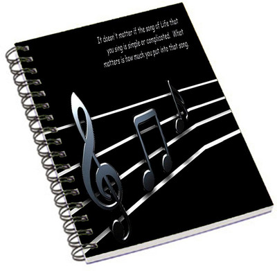 

Shopmania A5 Notebook(Designer-NB-256, Multicolor)