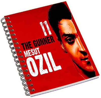 

Shopmania A5 Notebook(Ozil 1, Multicolor)