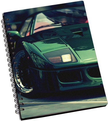 

Rangeele Inkers A5 Notebook(Stylish Fast Green Car, Multicolor)