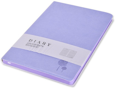 

Enwraps Regular Notebook(Flower Engraved PR, Purple)