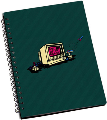 

Rangeele Inkers A5 Notebook(Shall We Play Game, Multicolor)