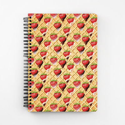 

RAYITE A5 Diary(Strawberry Wafer, Multicolor)