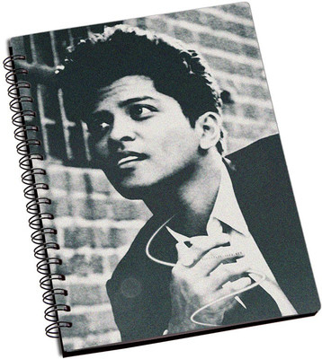 

Rangeele Inkers A5 Notebook(Bruno Mars Photo, Multicolor)