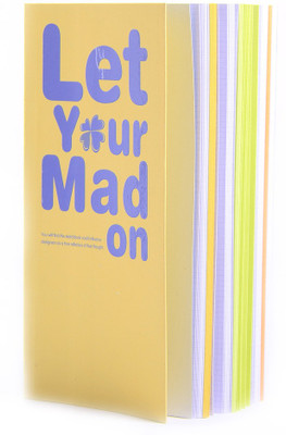

Enwraps Regular Notebook(Let your Mad on, Yellow)