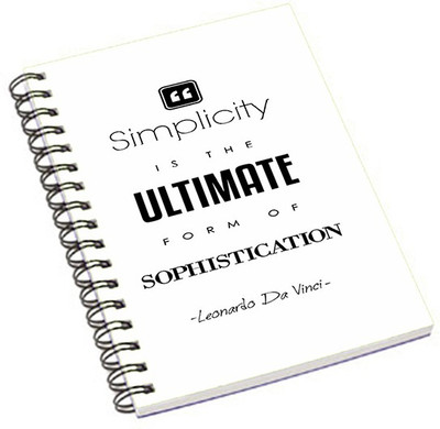 

Shopmania A5 Notebook(Simplicity, Multicolor)
