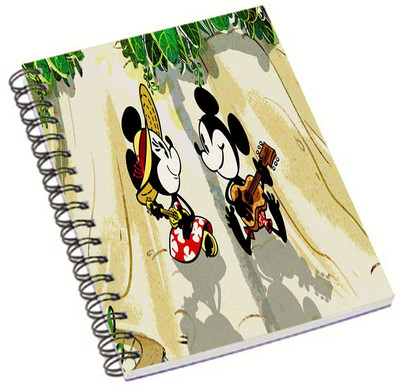 

Shopmania A5 Notebook(DESIGNER NOTEBOOK, Multicolor)