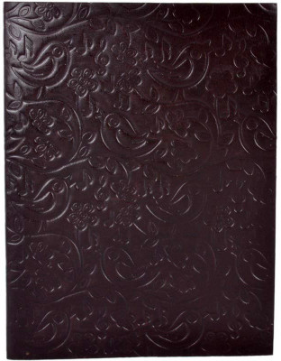 

Craft Club Regular Diary(LEATHER NOTEBOOK WITH EMBOSS MUSIC NOTES, Tan)