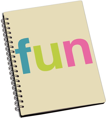 

Rangeele Inkers A5 Notebook(FUN, Multicolor)