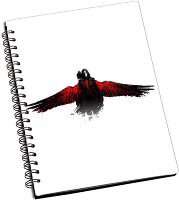 

Rangeele Inkers A5 Notebook(The Crow Movie, Multicolor)