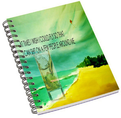 

Shopmania A5 Notebook(DESIGNER PRINTED NOTEBOOK, Multicolor)