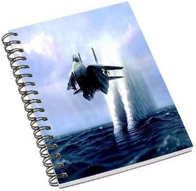 

Shopmania A5 Notebook(Fighter jet 1, Multicolor)