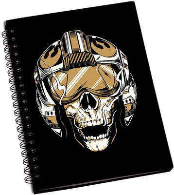 

Rangeele Inkers A5 Notebook(Stars Wars Skull Art, Multicolor)