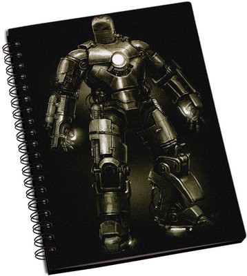 

Rangeele Inkers A5 Notebook(First Ironman, Multicolor)