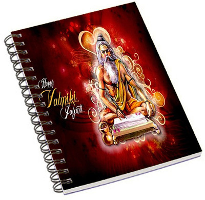 

Shopmania A5 Notebook(Valmiki ji, Multicolor)