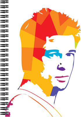 

Art Emporio A5 Notebook(Brad Pitt Texture, Multicolor)