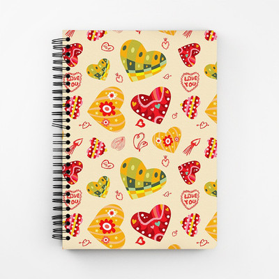 

RAYITE A5 Diary(Love Abstract, Multicolor)