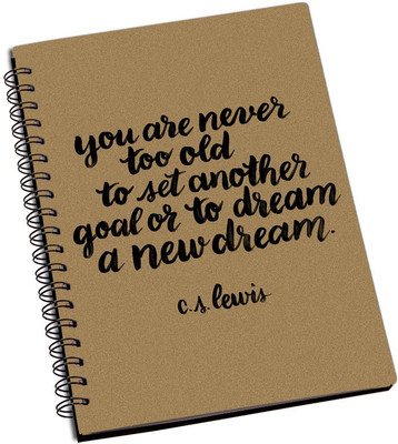 

ShopMantra A5 Notebook(Set Another Goal Or Dream Designer Spiral Notebook, Multicolor, Pack of 2)