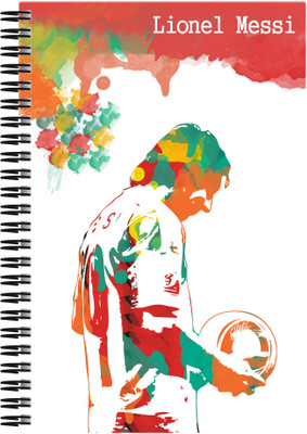 

Art Emporio A5 Notebook(Leone Messi, Multicolor)