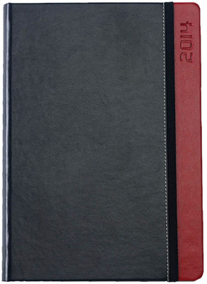 

Anupam B5 Diary(Fusion - 2014, Black, Red)