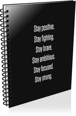 

VenTechno A5 Diary(Motivational A5 - Diary (Spiral Bound), Multicolor)
