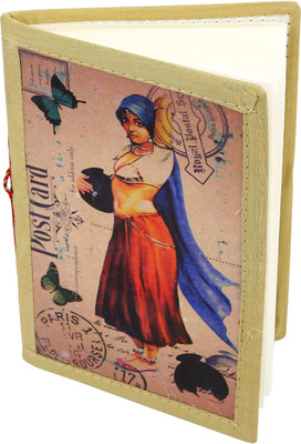 

Rajrang Book-size Diary(Handcrafted Gift Set, Brown, Khaki)