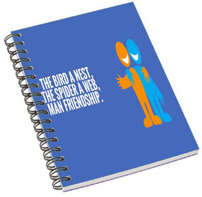 

Shopmania A5 Notebook(DESIGNER PRINTED NOTEBOOK, Multicolor)