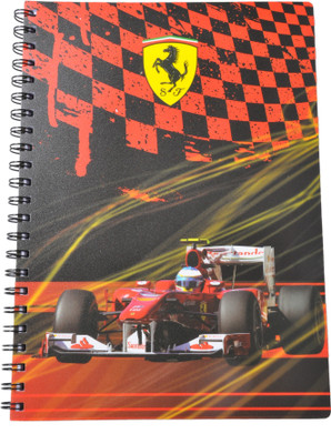 

Paxos A4 Notebook(Ferrari, Multicolor)