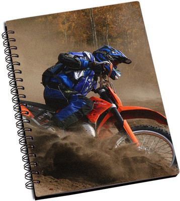 

Rangeele Inkers A5 Notebook(Dirt Bike Riding, Multicolor)