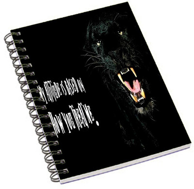 

Shopmania A5 Notebook(DESIGNER PRINTED NOTEBOOK, Multicolor)