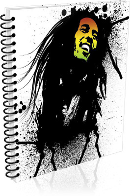 

VenTechno A5 Diary(Bob Marley A5 - Diary (Spiral Bound), Multicolor)