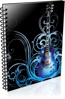 VenTechno Music A5 - Diary (Spiral Bound) A5 Diary Unruled 180 Pages(Multicolor)
